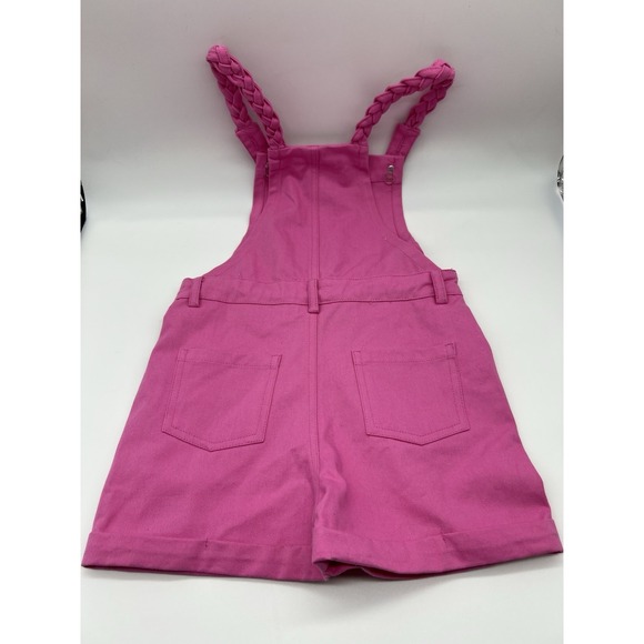Extremely Me‎ Girls Overalls - Pink - Size 6X - Braided Straps - Picture 3 of 6